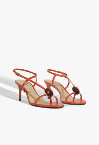 Go to related product Azure Mid Embellished Leather Sandal