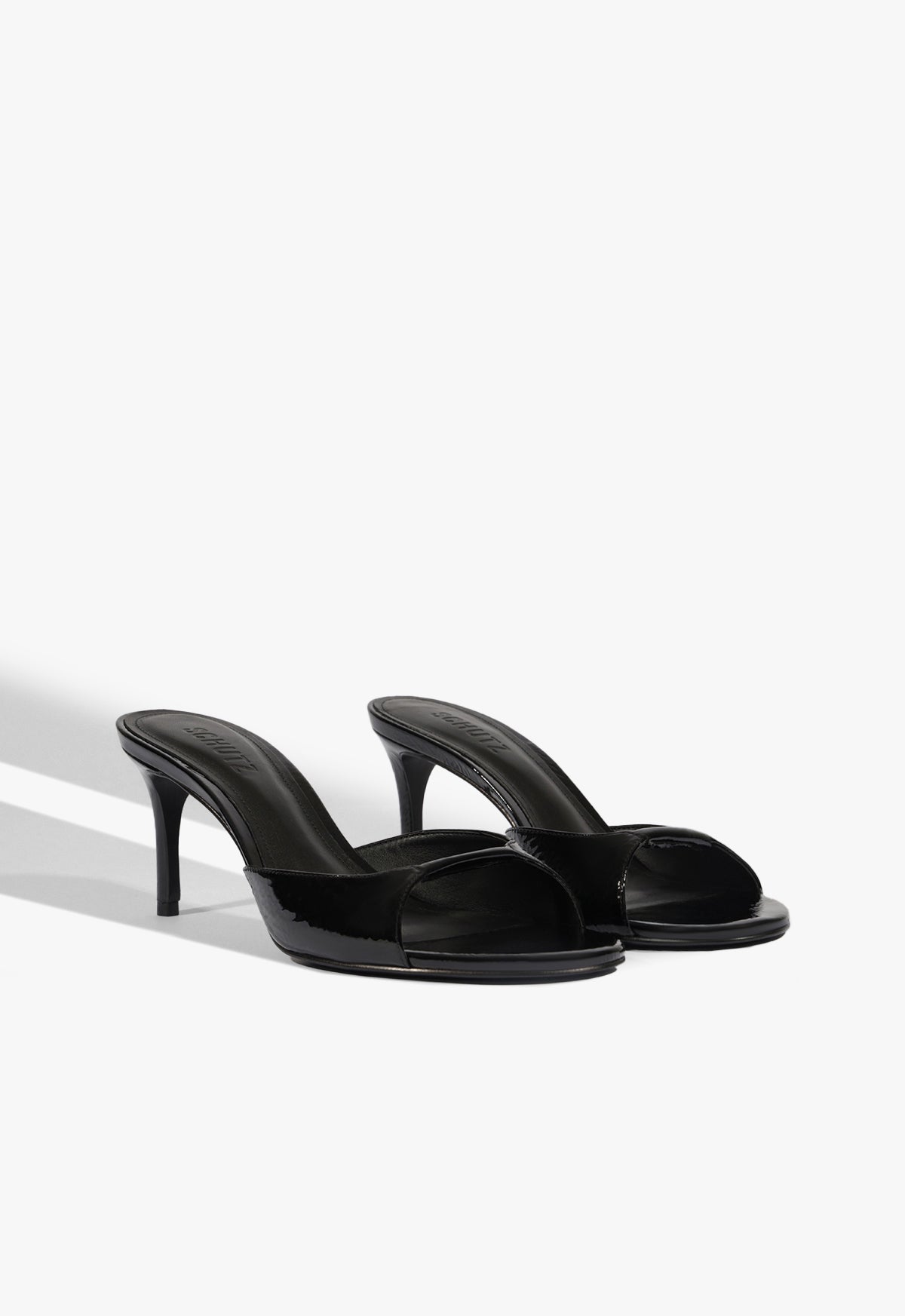 Arlette Mule Patent Leather Sandal - Schutz Shoes