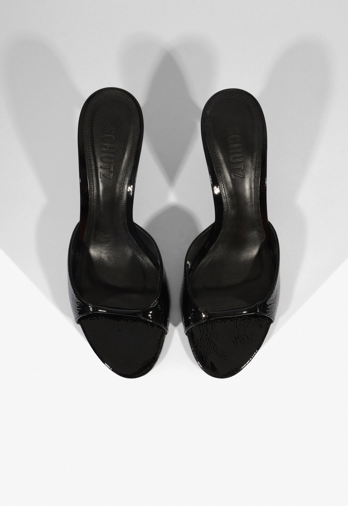 Arlette Mule Patent Leather Sandal - Schutz Shoes