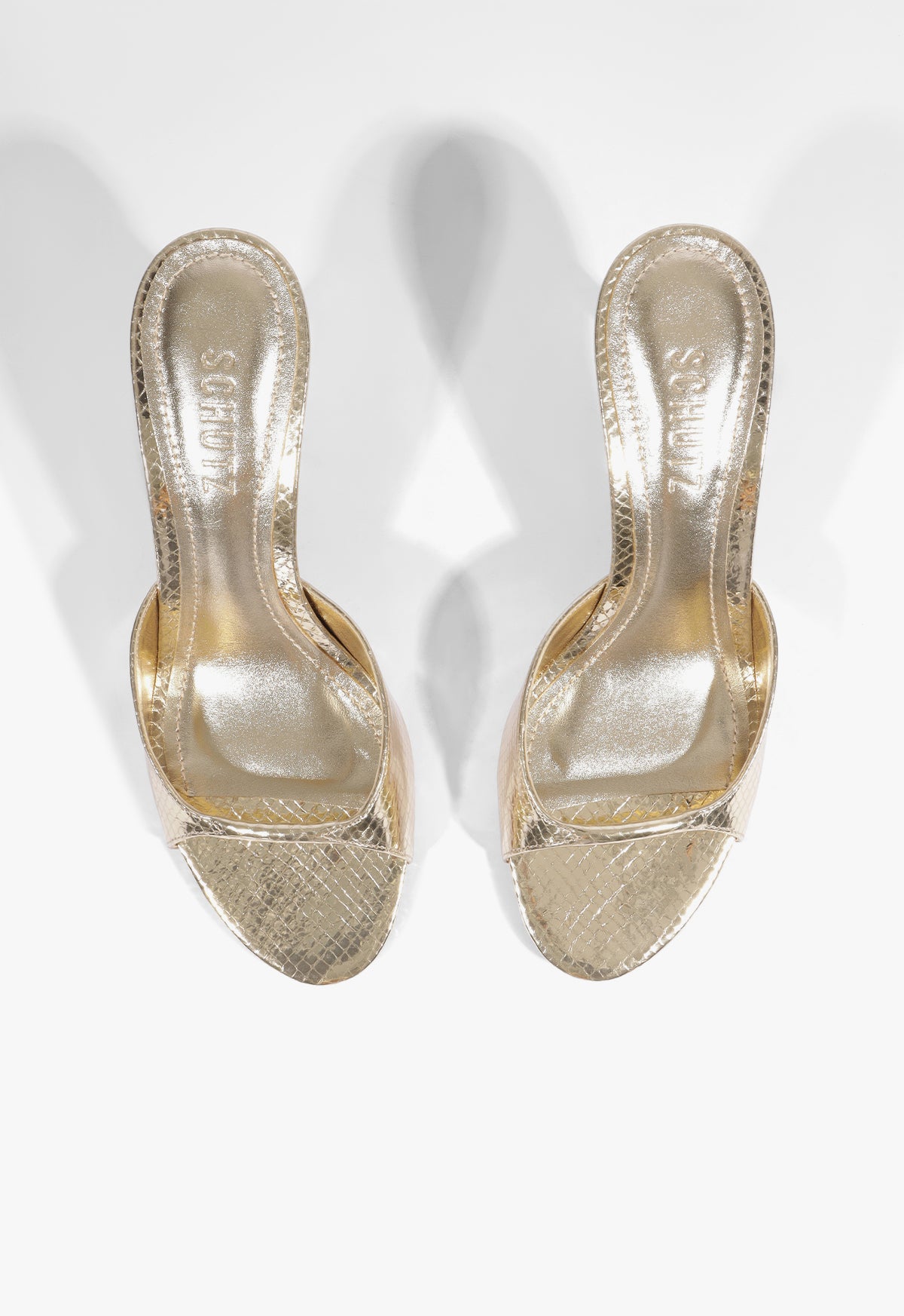 Arlette Mule Metallic Sandal - Schutz Shoes