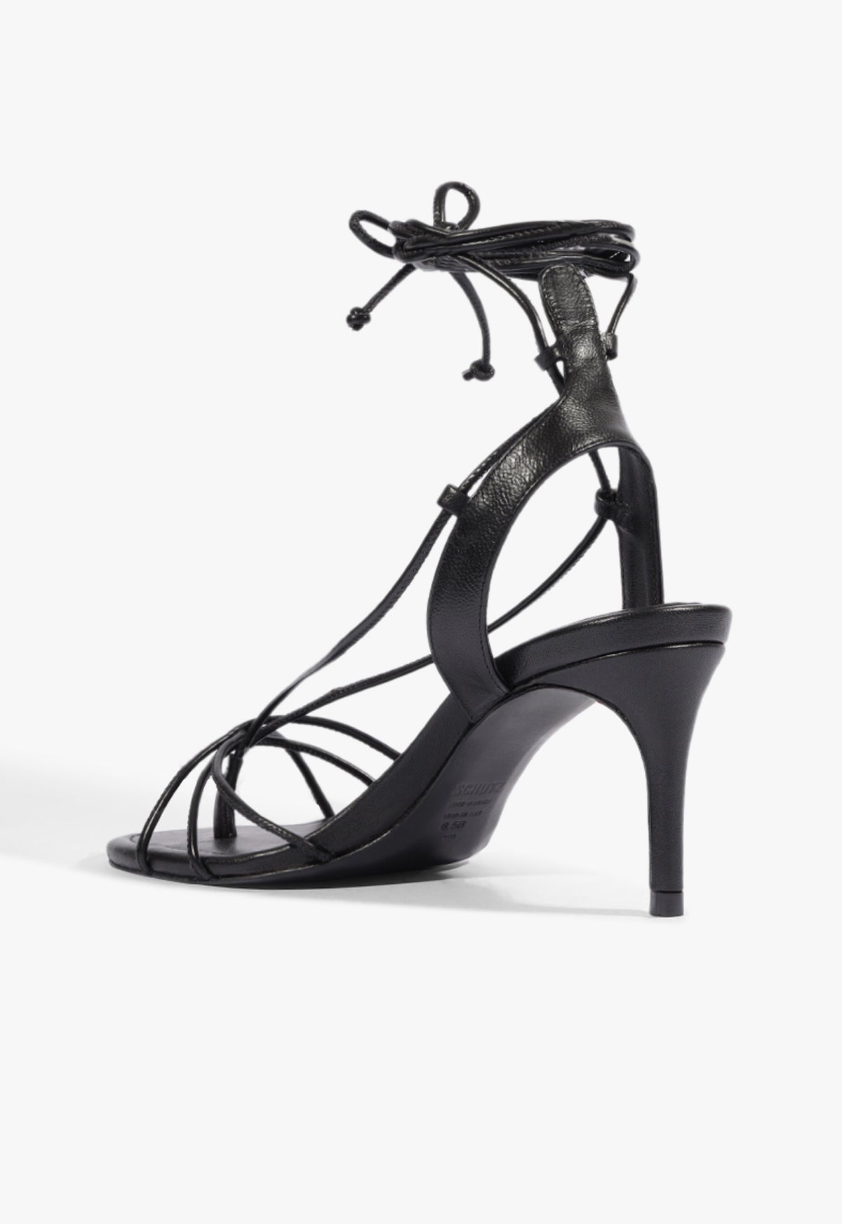 Demetria Mid Leather Sandal - Schutz Shoes