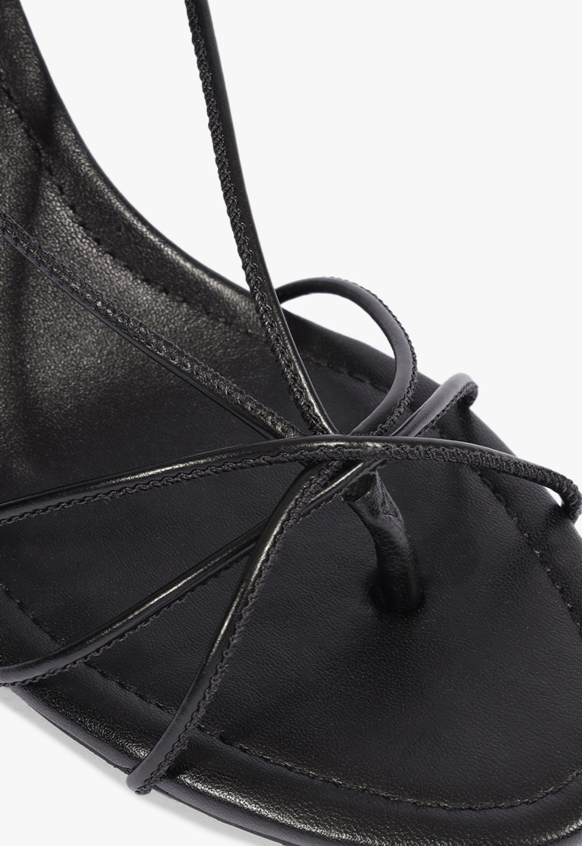 Demetria Mid Leather Sandal - Schutz Shoes