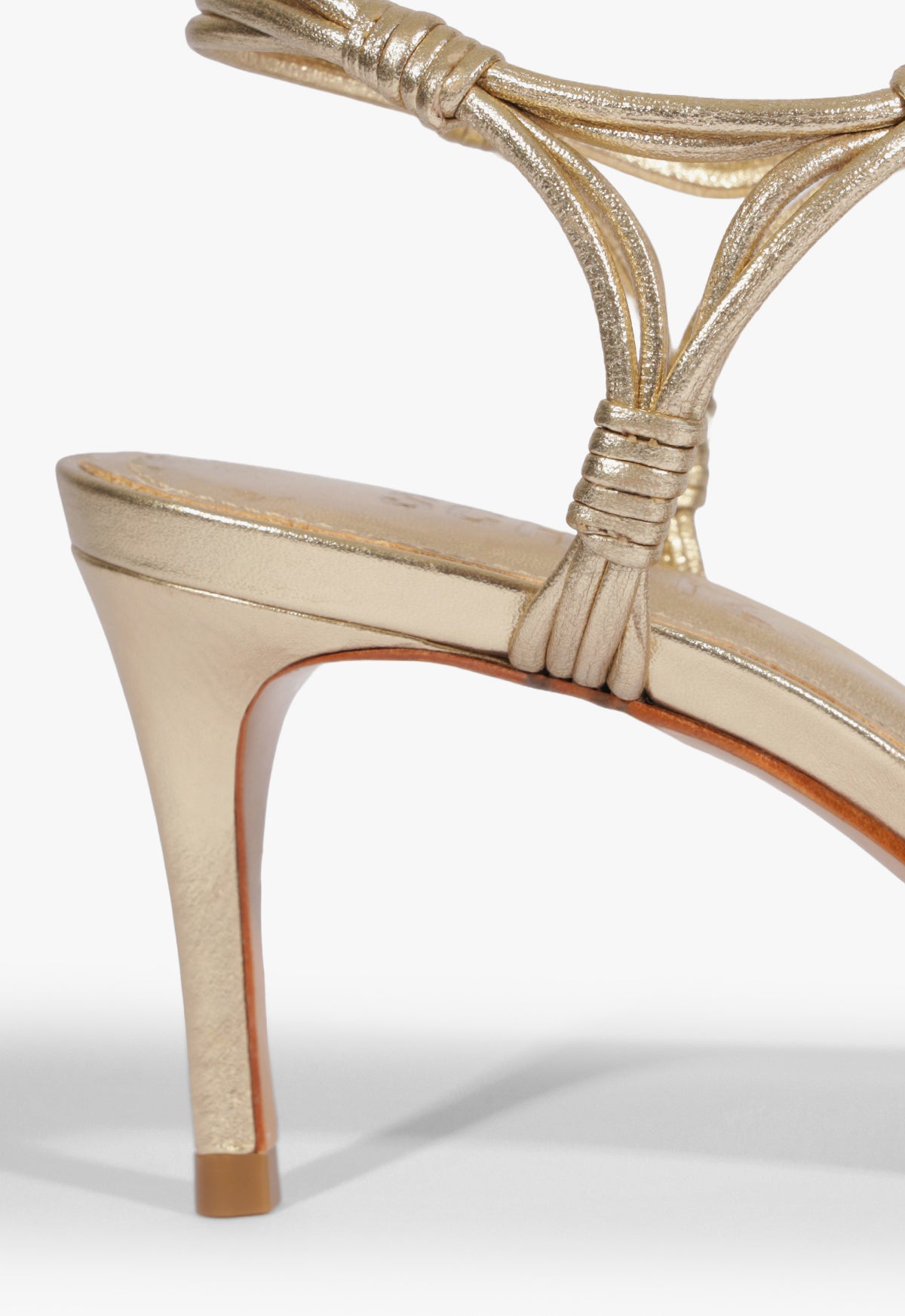 Nara Mid Metallic Sandal - Schutz Shoes