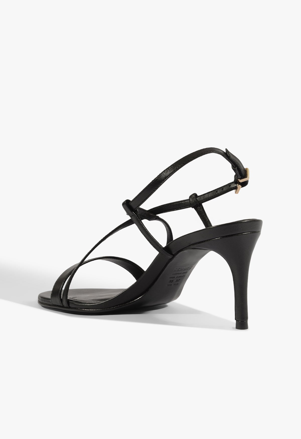Avaline Leather Stiletto Sandal - Schutz Shoes