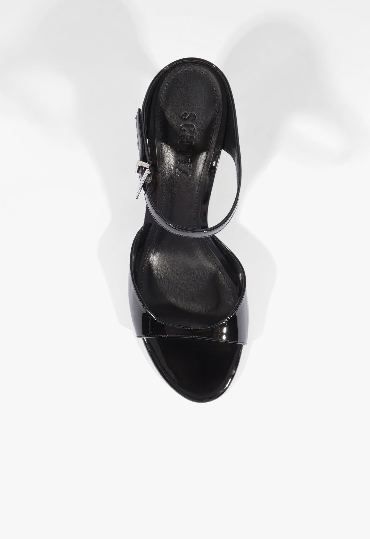 Lyra Mid Patent Leather Sandal - Schutz Shoes