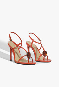 Go to related product Azure Embellished Leather Sandal