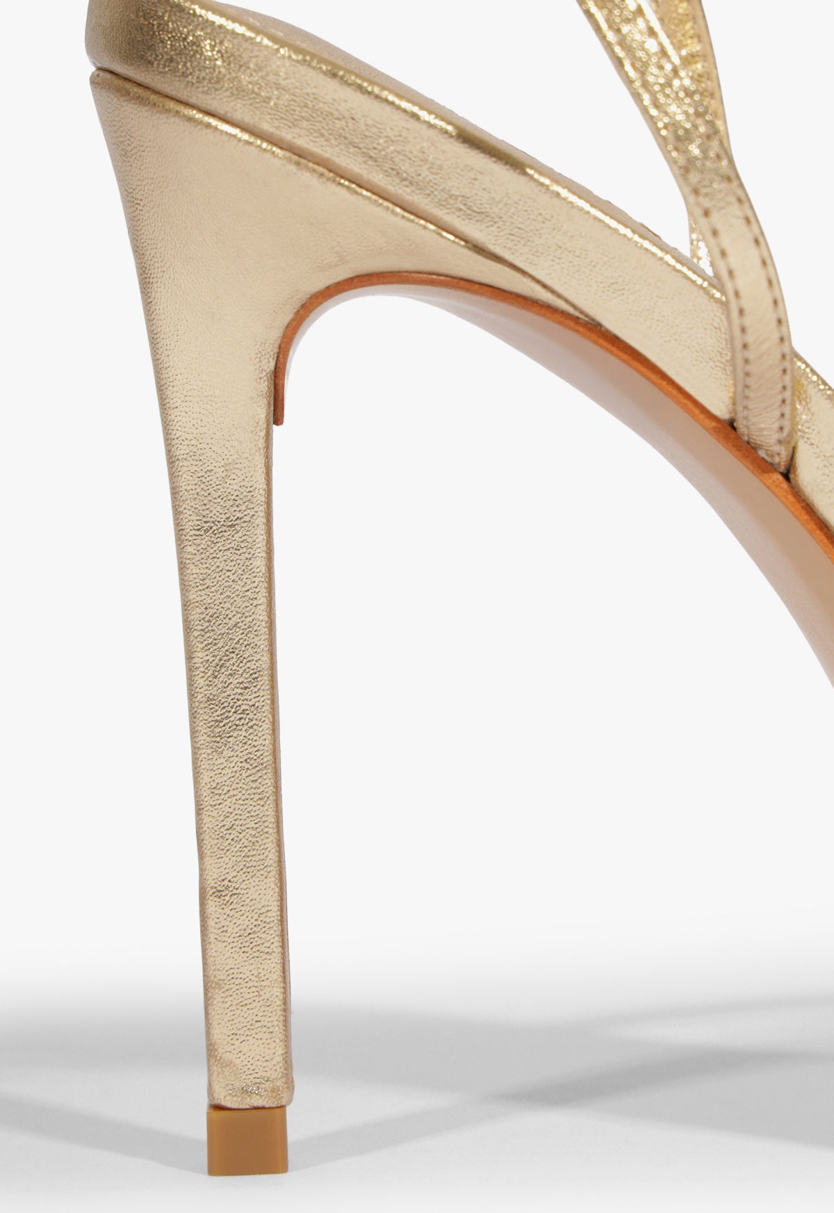 Iris Metallic Leather Caged Sandal - Schutz Shoes