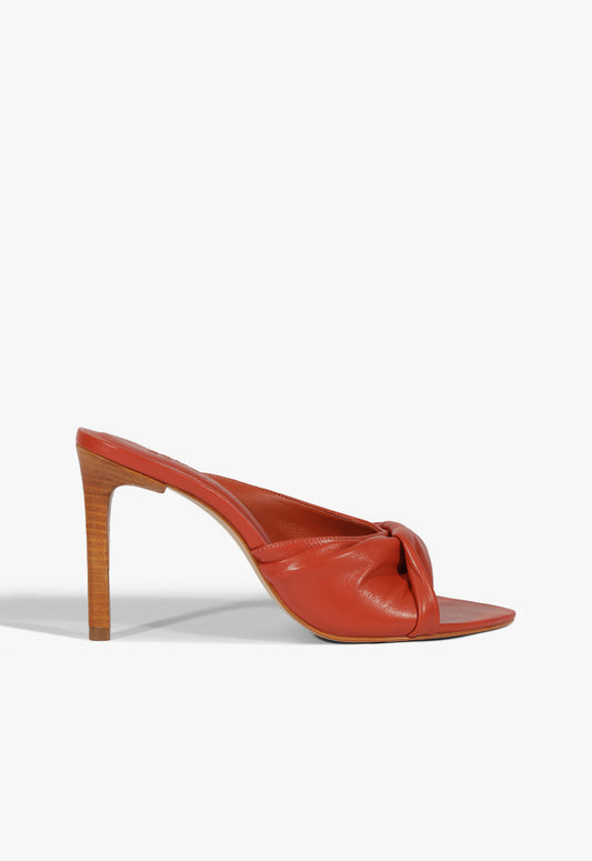 Lori Leather Sandal Sandals Spring 25 5 Orange Leather - Schutz Shoes