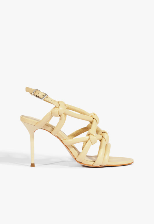 Janet Sandal Sandals Resort 25 5 Beige Leather - Schutz Shoes