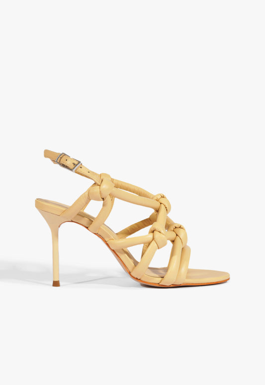 Janet Sandal Sandals Resort 25 5 Beige Leather - Schutz Shoes