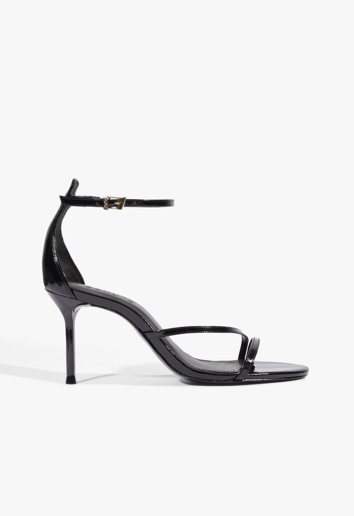 Tessa Patent Sandal 5 Black Patent - Schutz Shoes