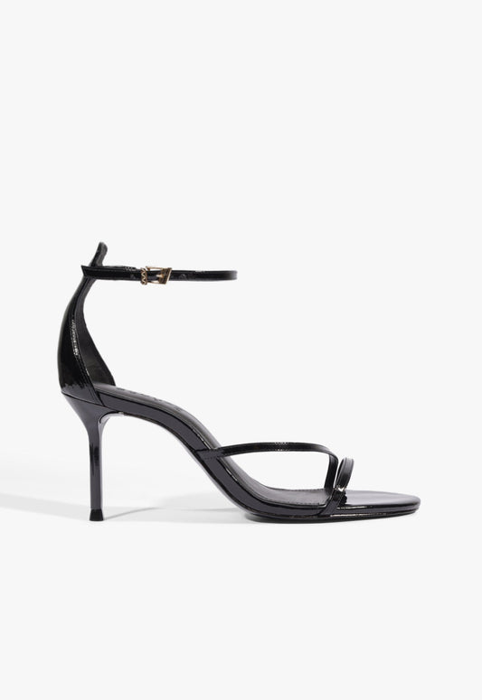 Tessa Patent Sandal 5 Black Patent - Schutz Shoes