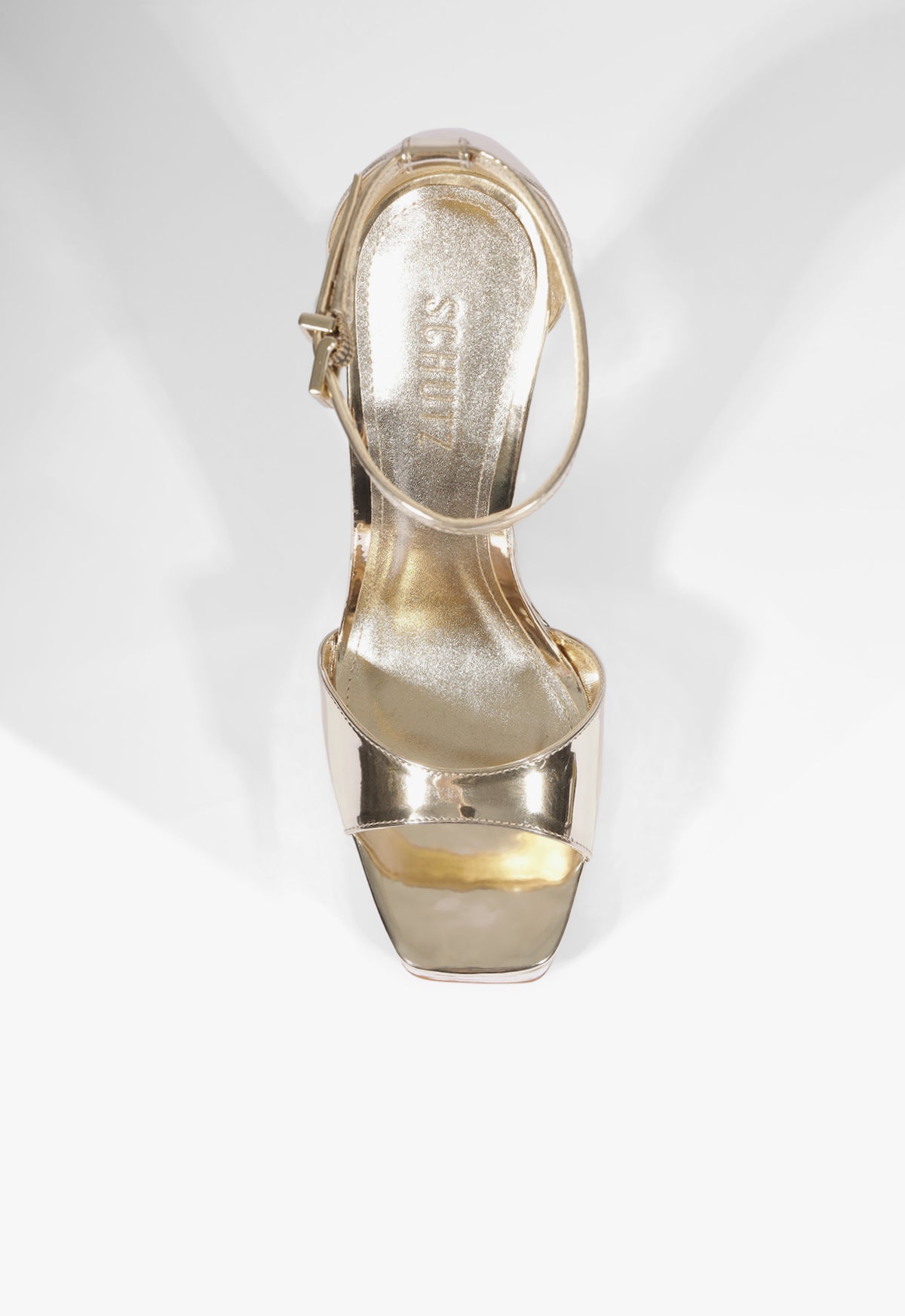 Tate Platform Metallic Sandal Fall 25 - Schutz Shoes