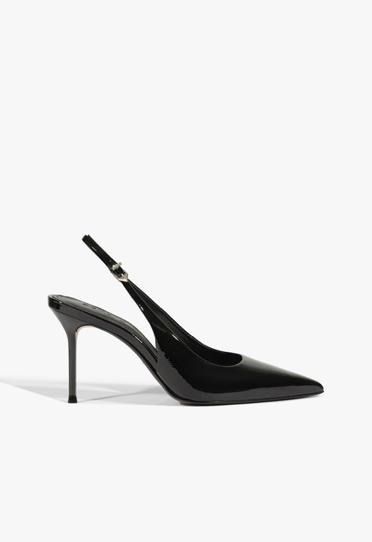 Paola Patent Pump FALL 25 5 Black Patent - Schutz Shoes