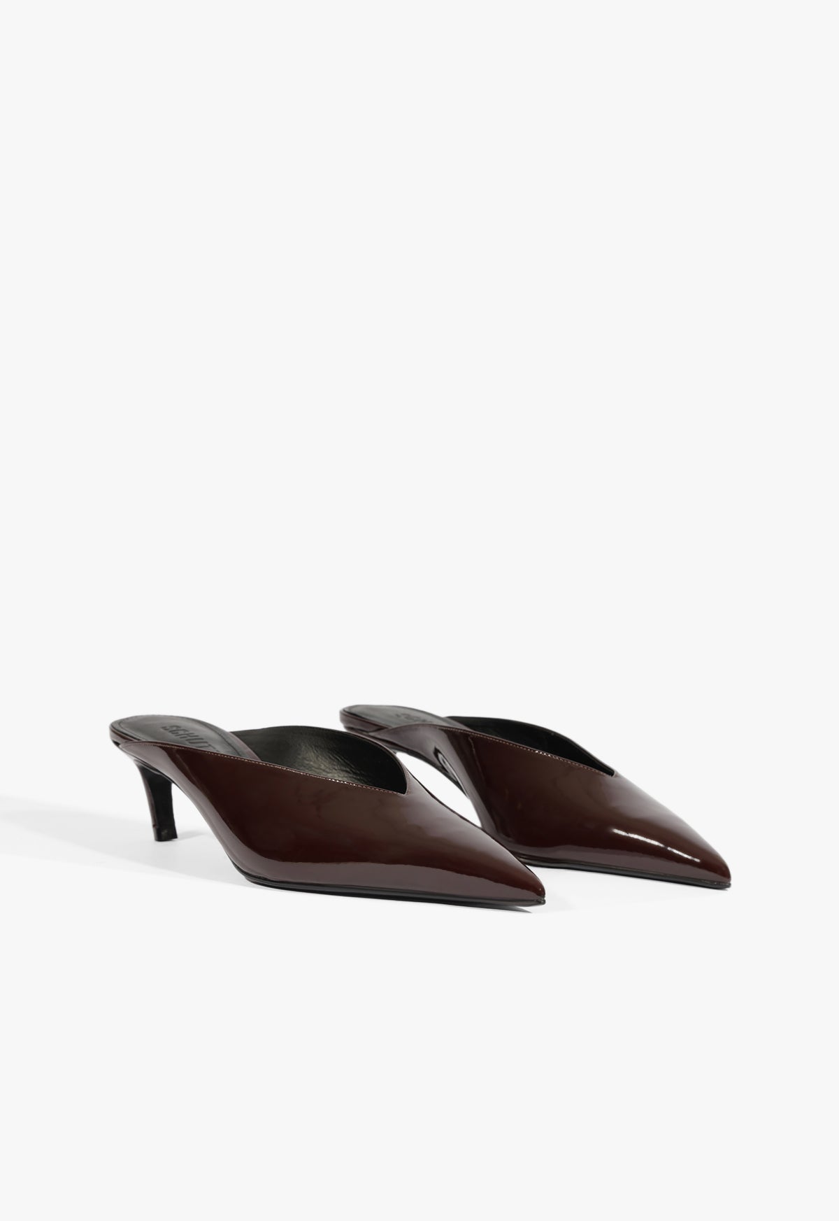 Loren Mid Patent Pump Winter 25 - Schutz Shoes