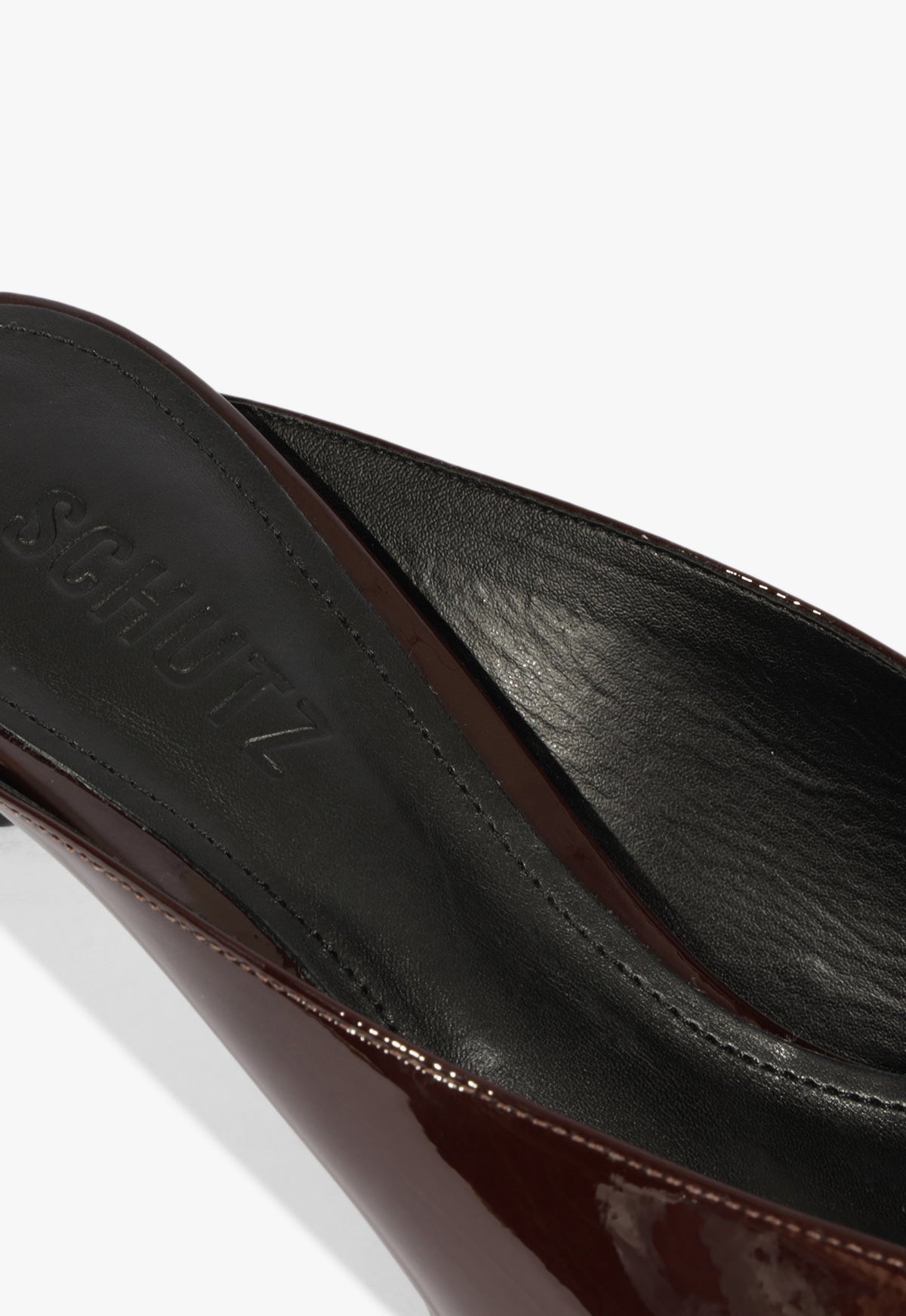 Loren Mid Patent Pump Winter 25 - Schutz Shoes