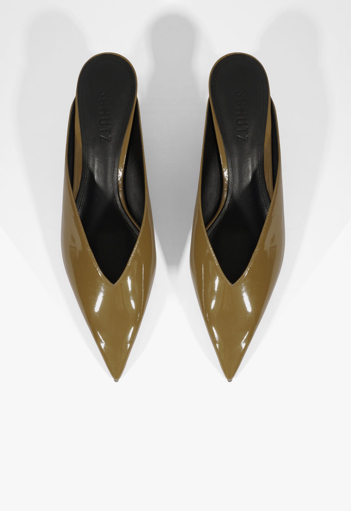 Loren Mid Patent Pump Winter 25 - Schutz Shoes