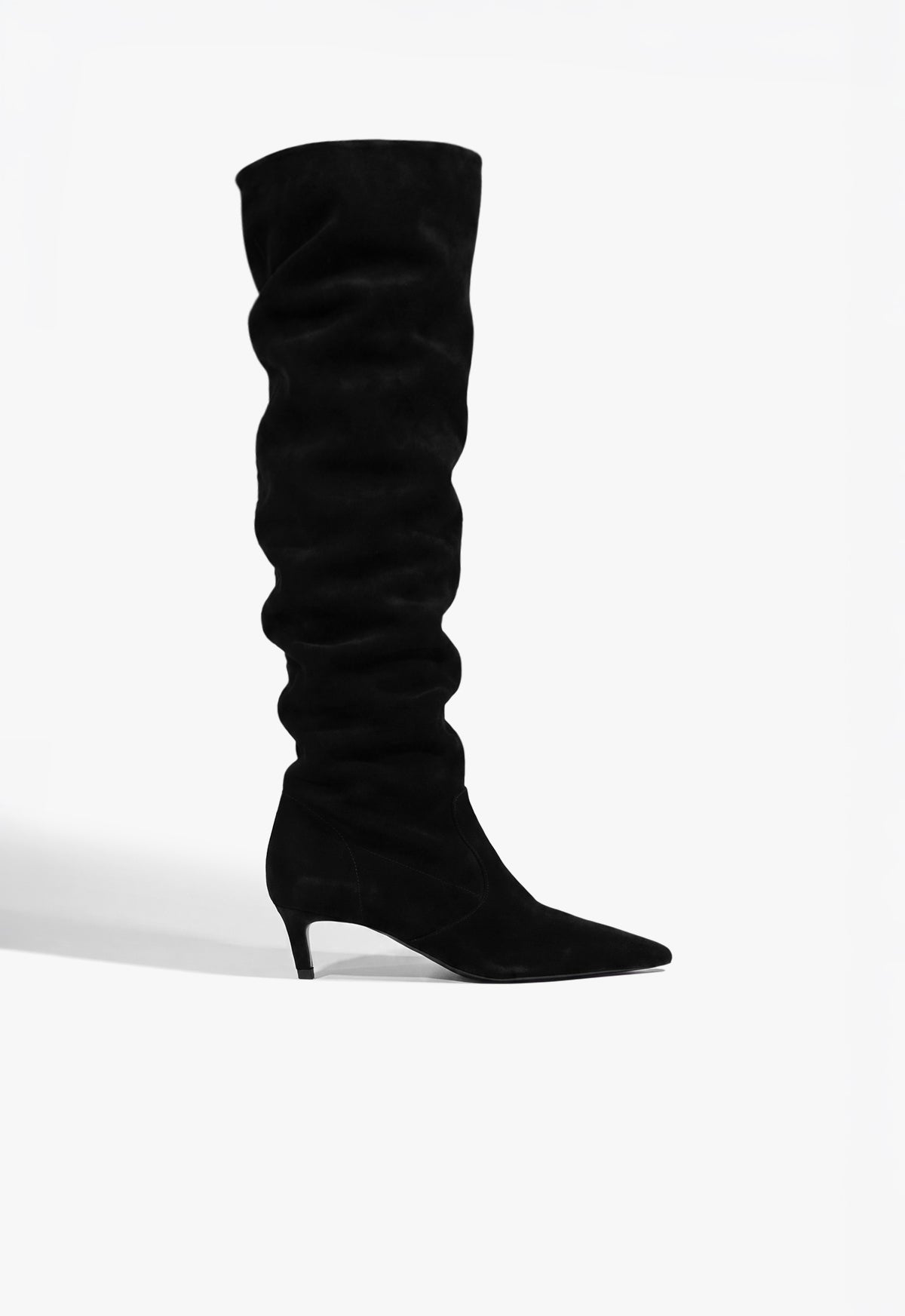 Odessa Suede Boot 5 Black Suede - Schutz Shoes