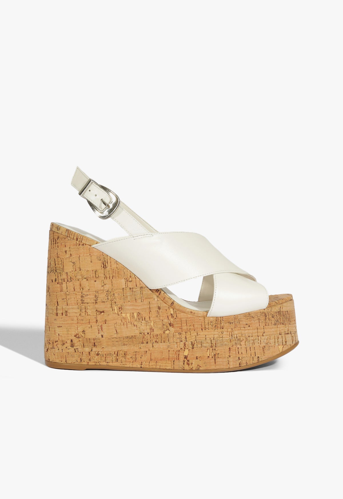 Jennifer Leather Sandal Sandals Spring 25 5 White Leather - Schutz Shoes