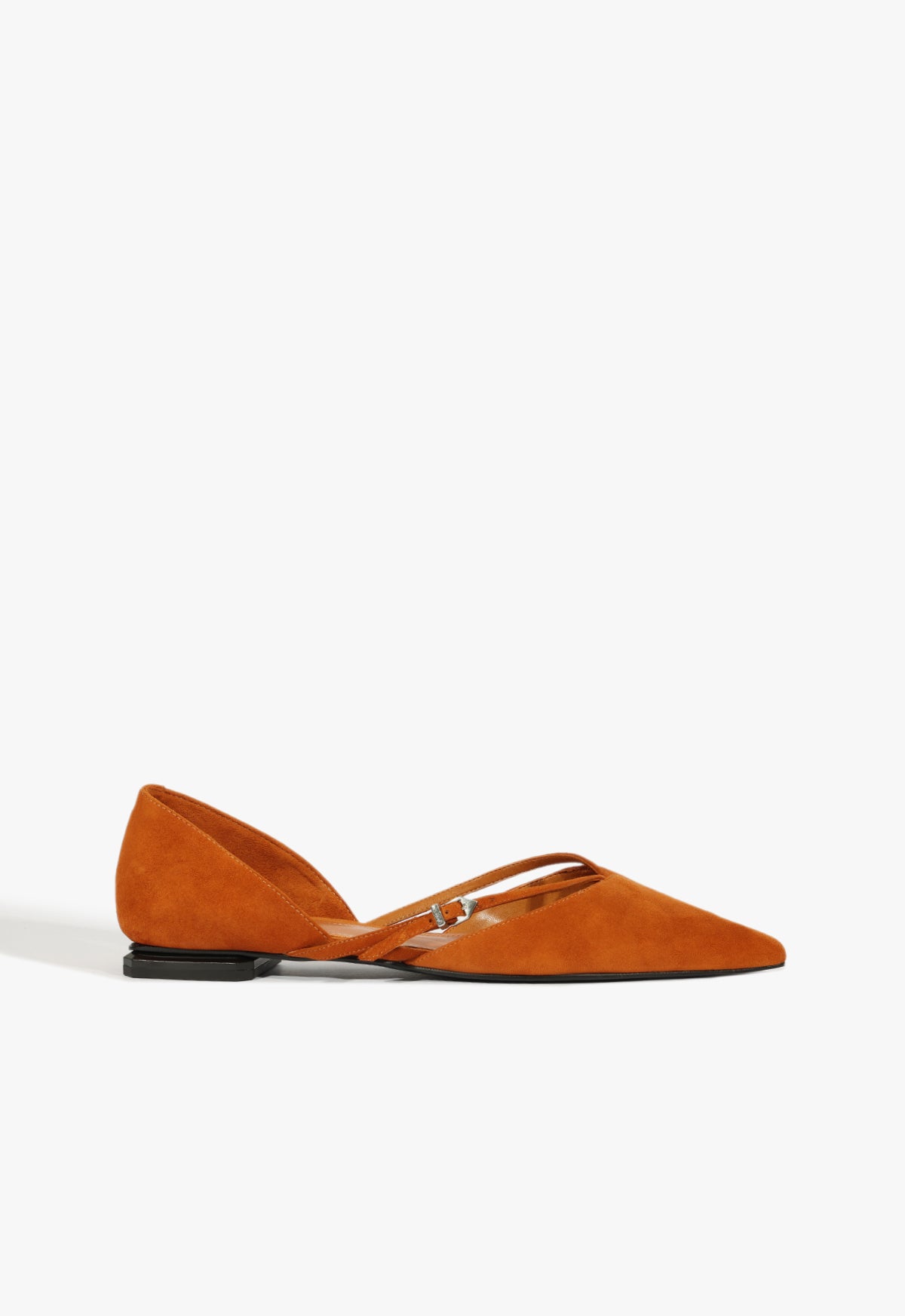 Rue Ballet Flat Flats Resort 25 5 Brown Suede - Schutz Shoes