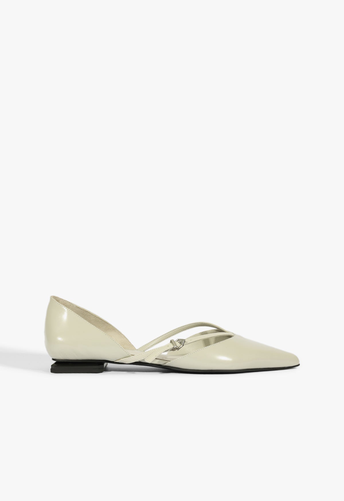 Rue Ballet Flat Flats Resort 25 5 Grey Leather - Schutz Shoes