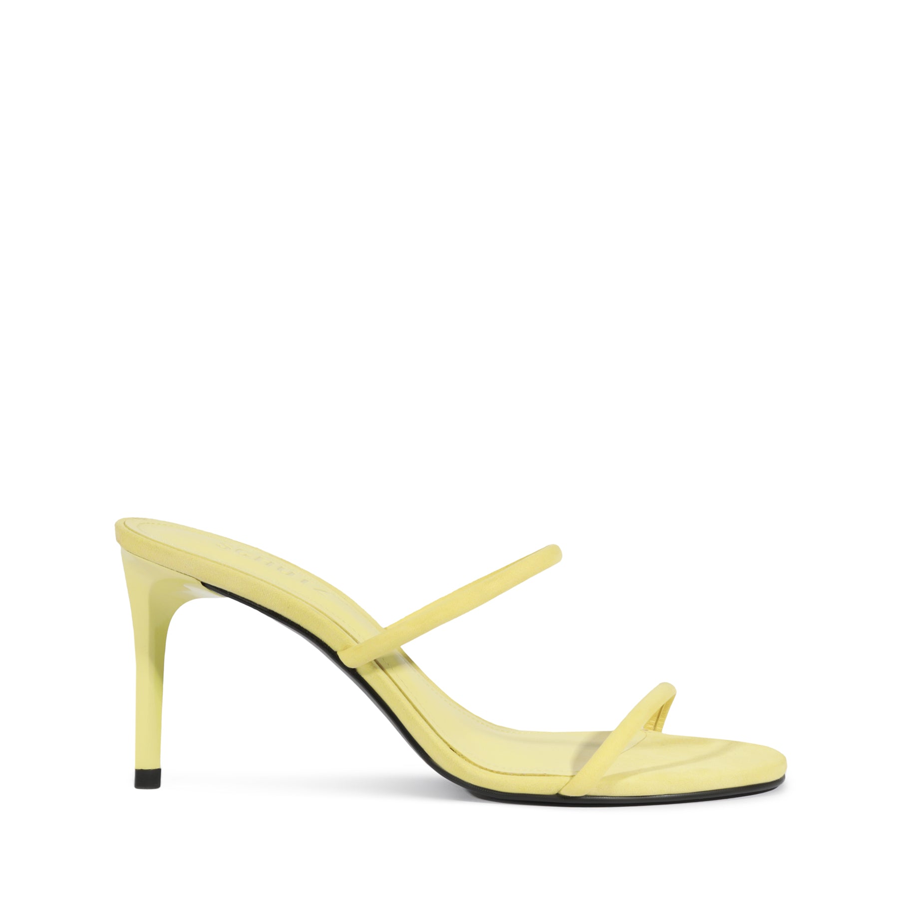 Taliah Suede Sandal Pre Fall 24 5 Yellow Suede - Schutz Shoes