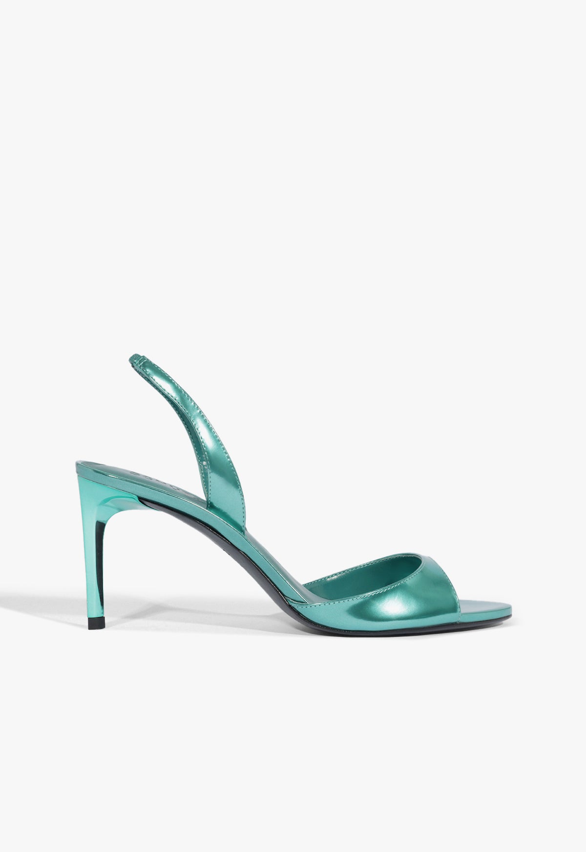 Scarlett Sling Mid Specchio Sandal Sandals Pre Fall 24 5 Grenn Specchio - Schutz Shoes