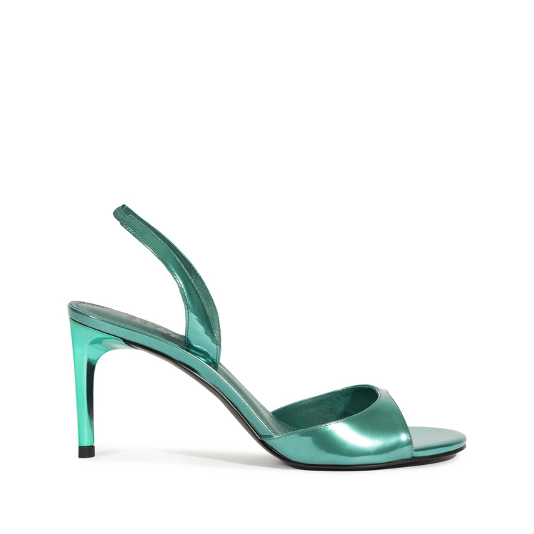 Scarlett Sling Mid Specchio Sandal Sandals Pre Fall 24 5 Grenn Specchio - Schutz Shoes