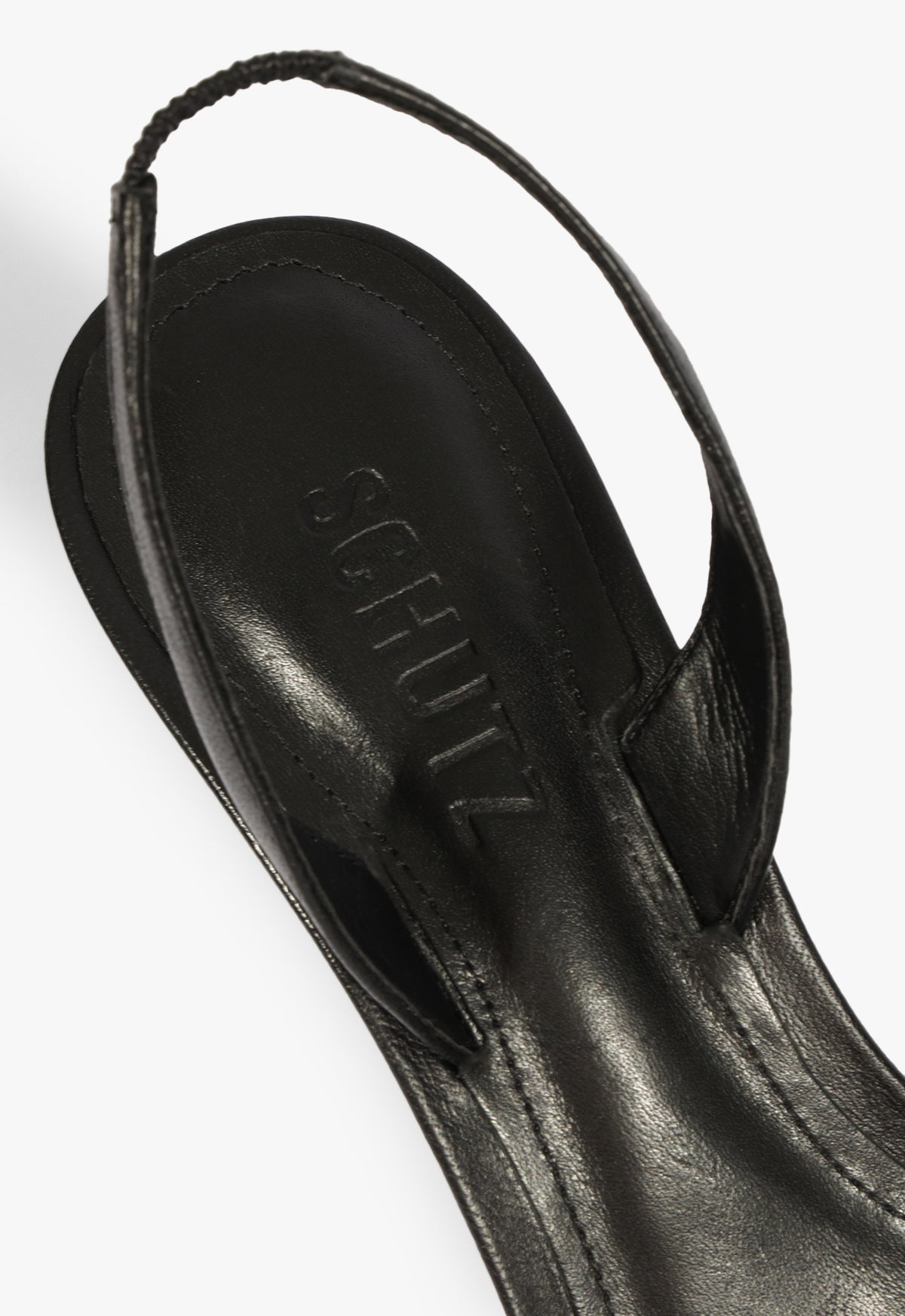Scarlett Sling Mid Leather Sandal - Schutz Shoes