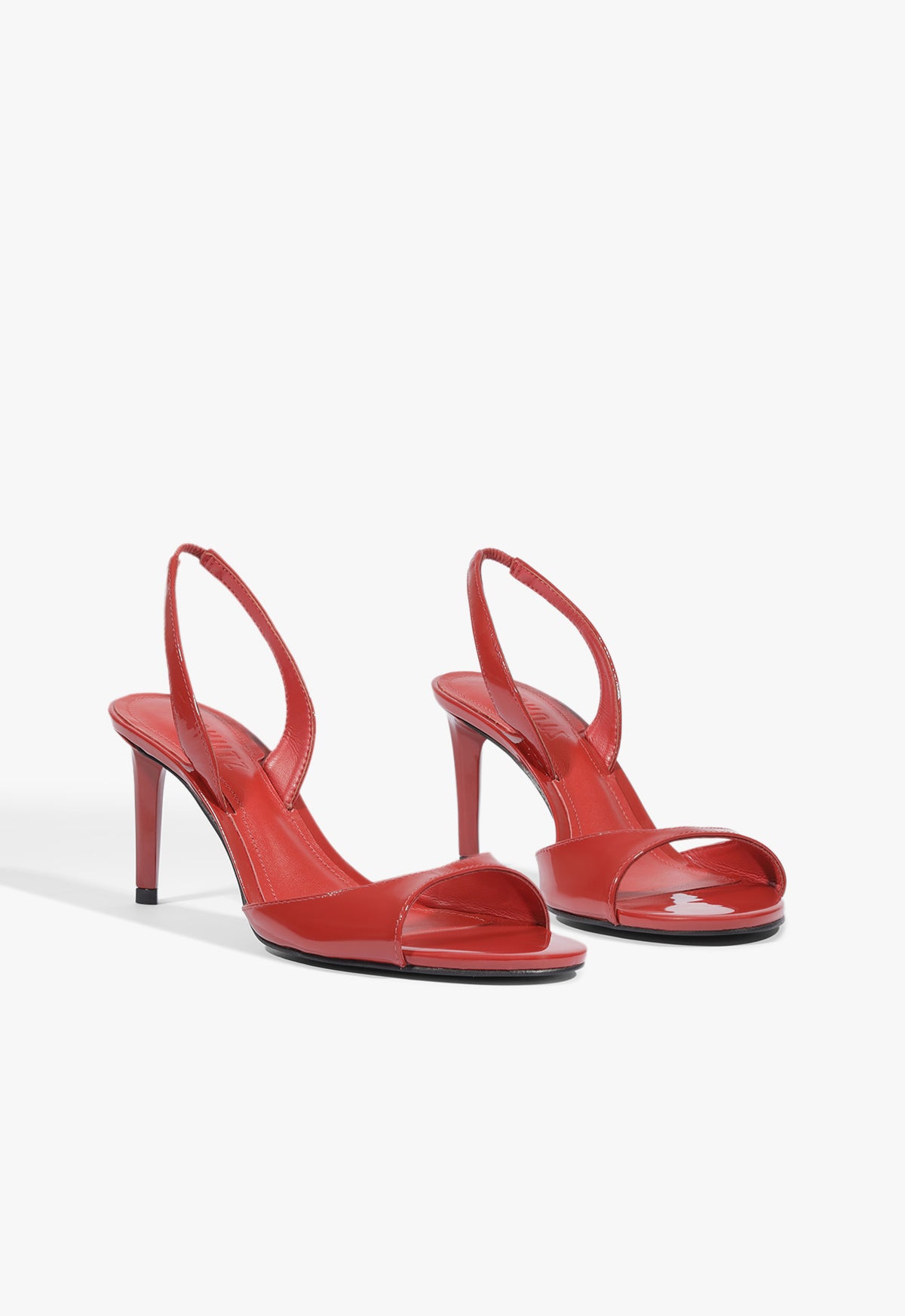 Scarlett Sling Mid Patent Sandal - Schutz Shoes