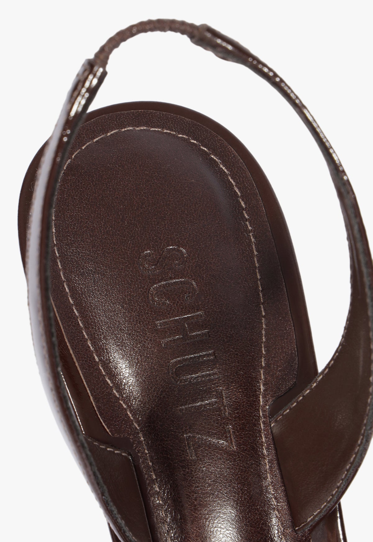 Scarlett Sling Mid Patent Sandal - Schutz Shoes