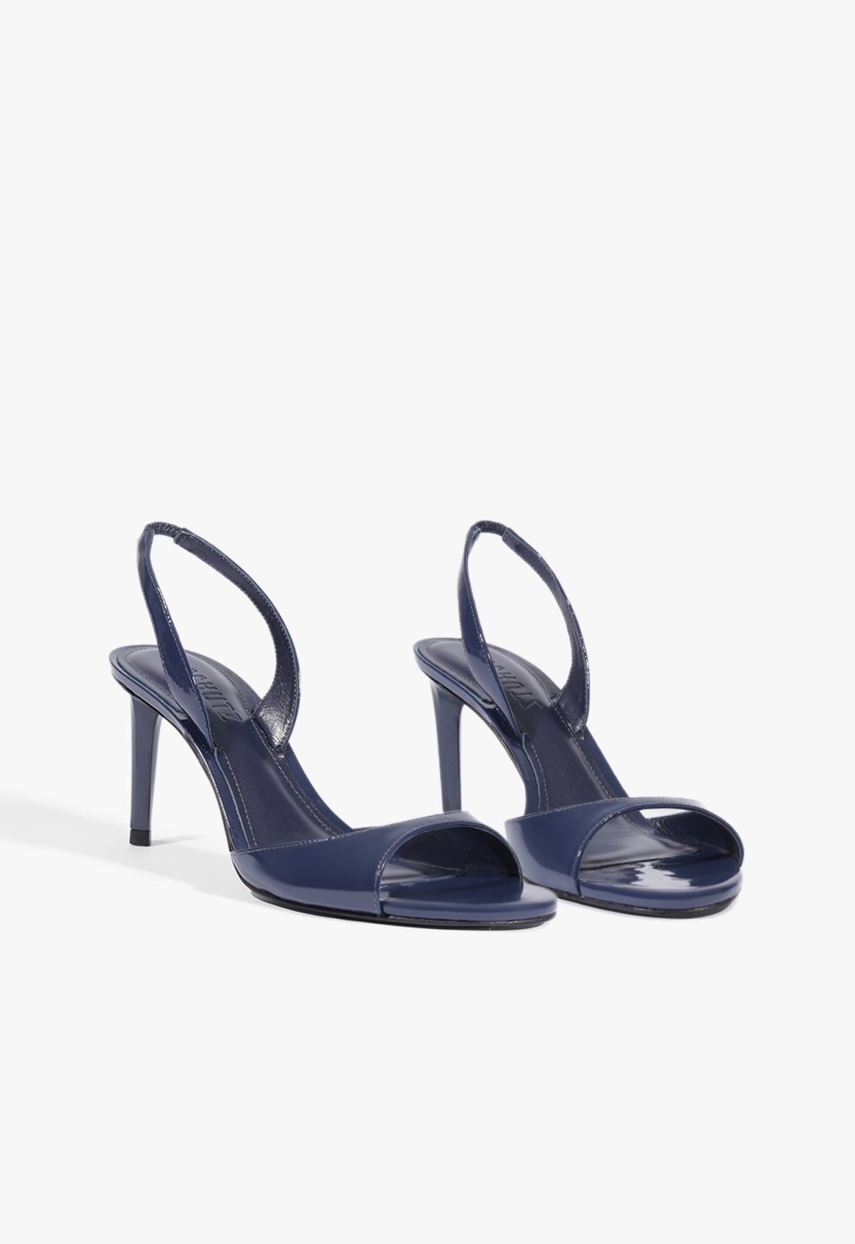 Scarlett Sling Mid Patent Sandal - Schutz Shoes