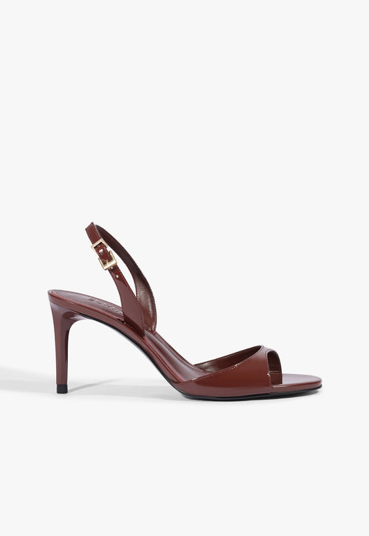 Scarlett Sling Buckle Patent Sandal