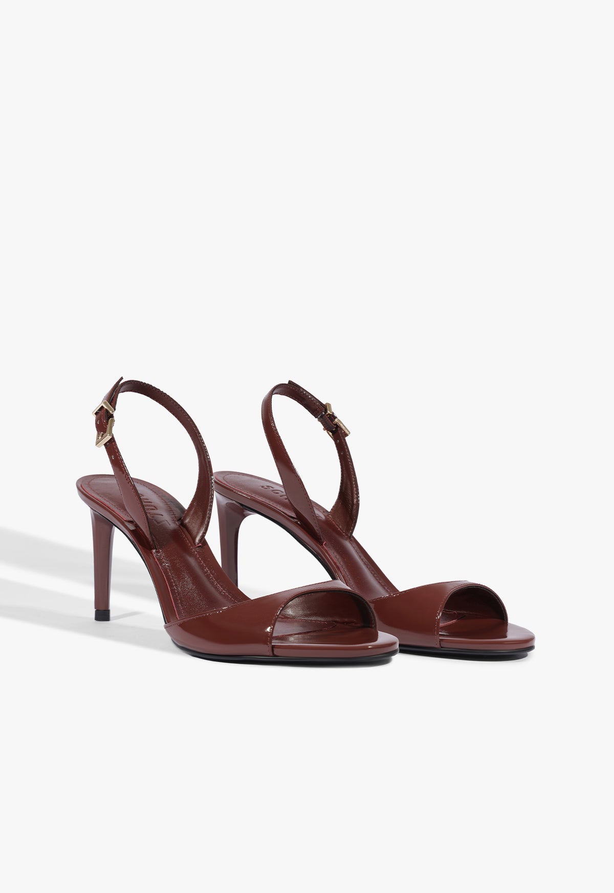 Scarlett Sling Buckle Patent Sandal - Schutz Shoes