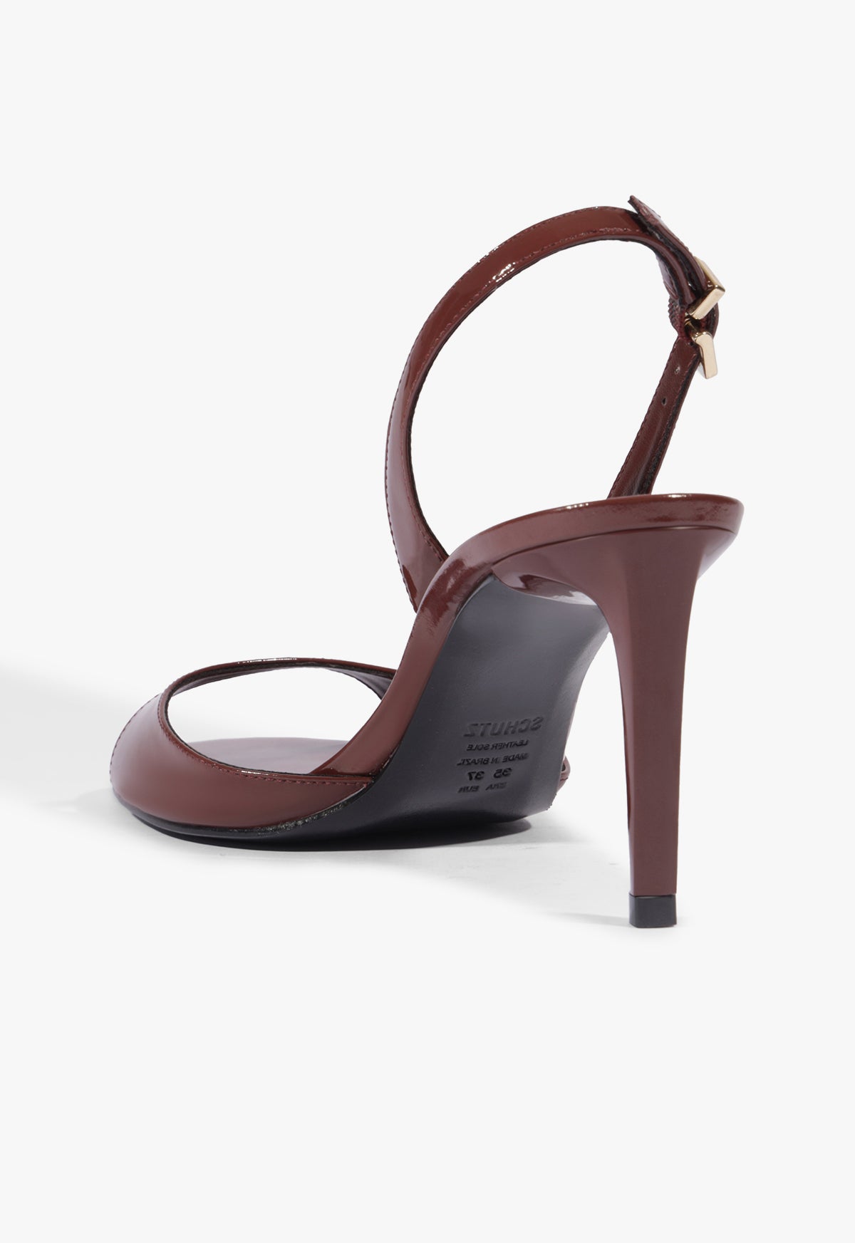 Scarlett Sling Buckle Patent Sandal - Schutz Shoes