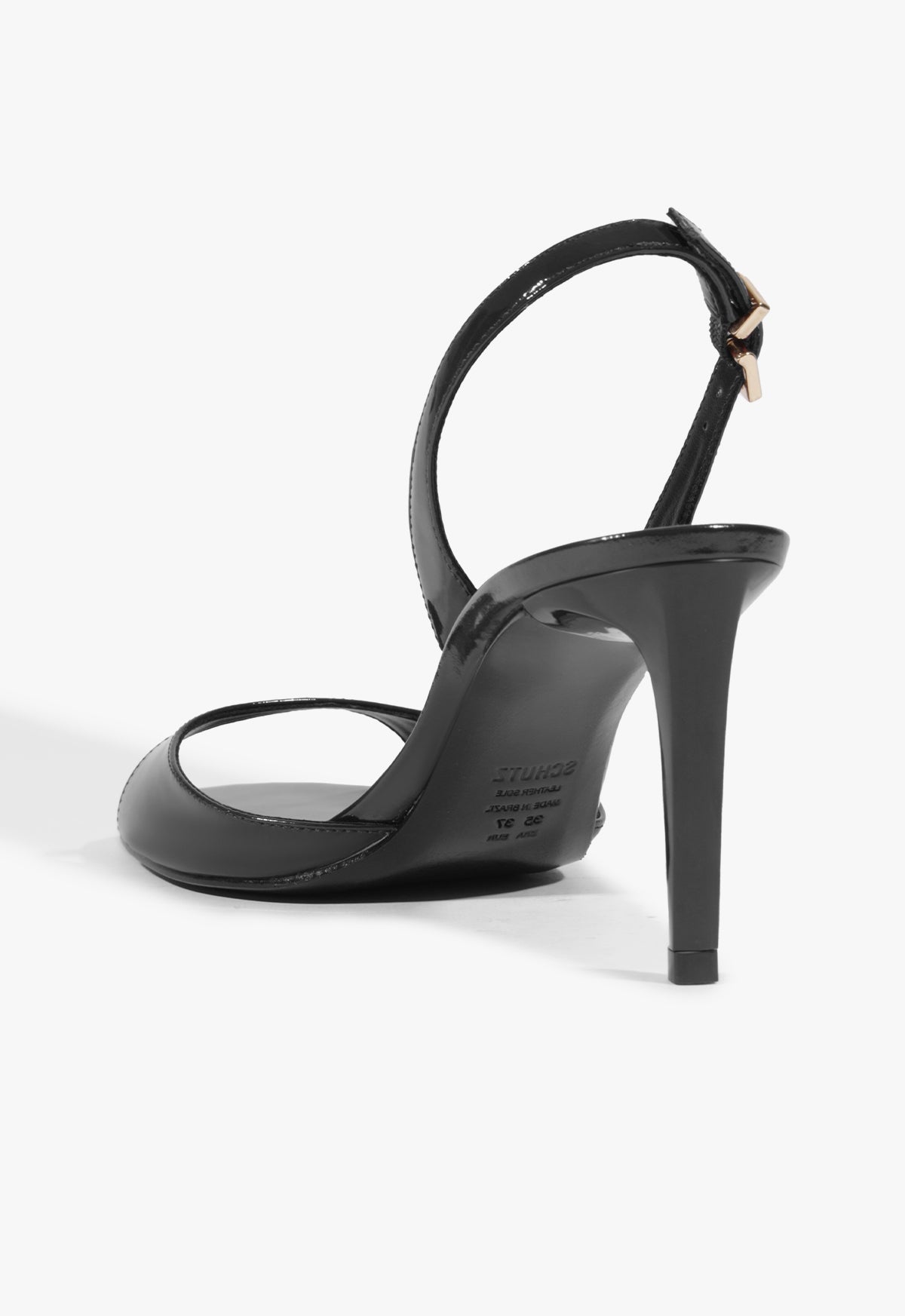 Scarlett Sling Buckle Patent Sandal - Schutz Shoes