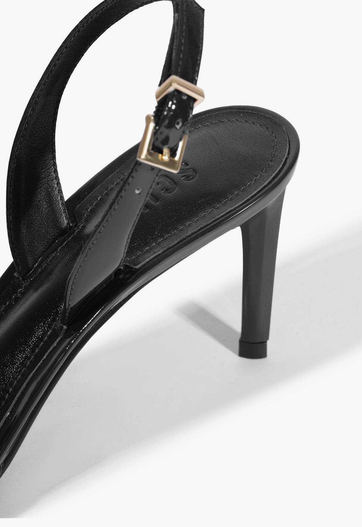 Scarlett Sling Buckle Patent Sandal - Schutz Shoes