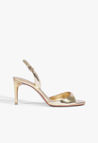 Go to related product Scarlett Sling Buckle Metallic Sandal