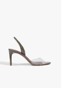 Go to related product Scarlett Sling Mid Vinyl Patent Sandal