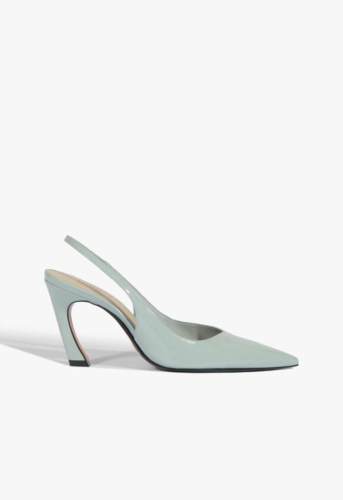 Lexi Mid Patent Pump Resort 26 5 Light Azure Patent - Schutz Shoes