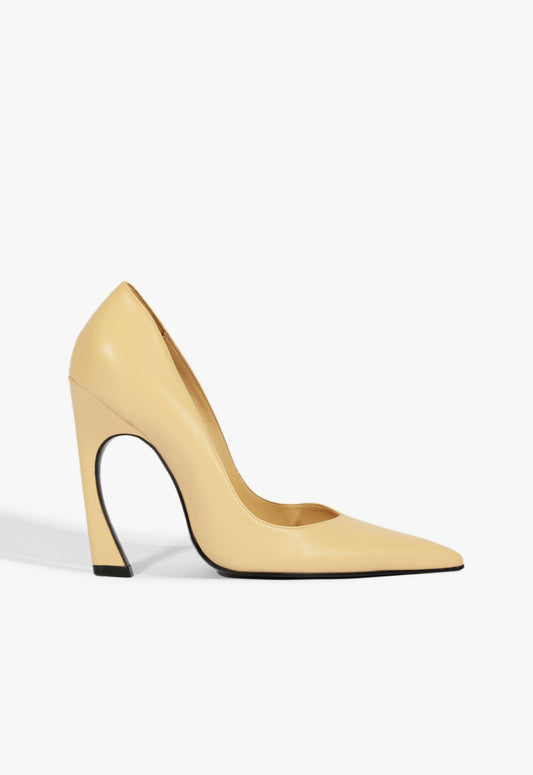 Lexi Pump Resort 25 5 Beige Leather - Schutz Shoes