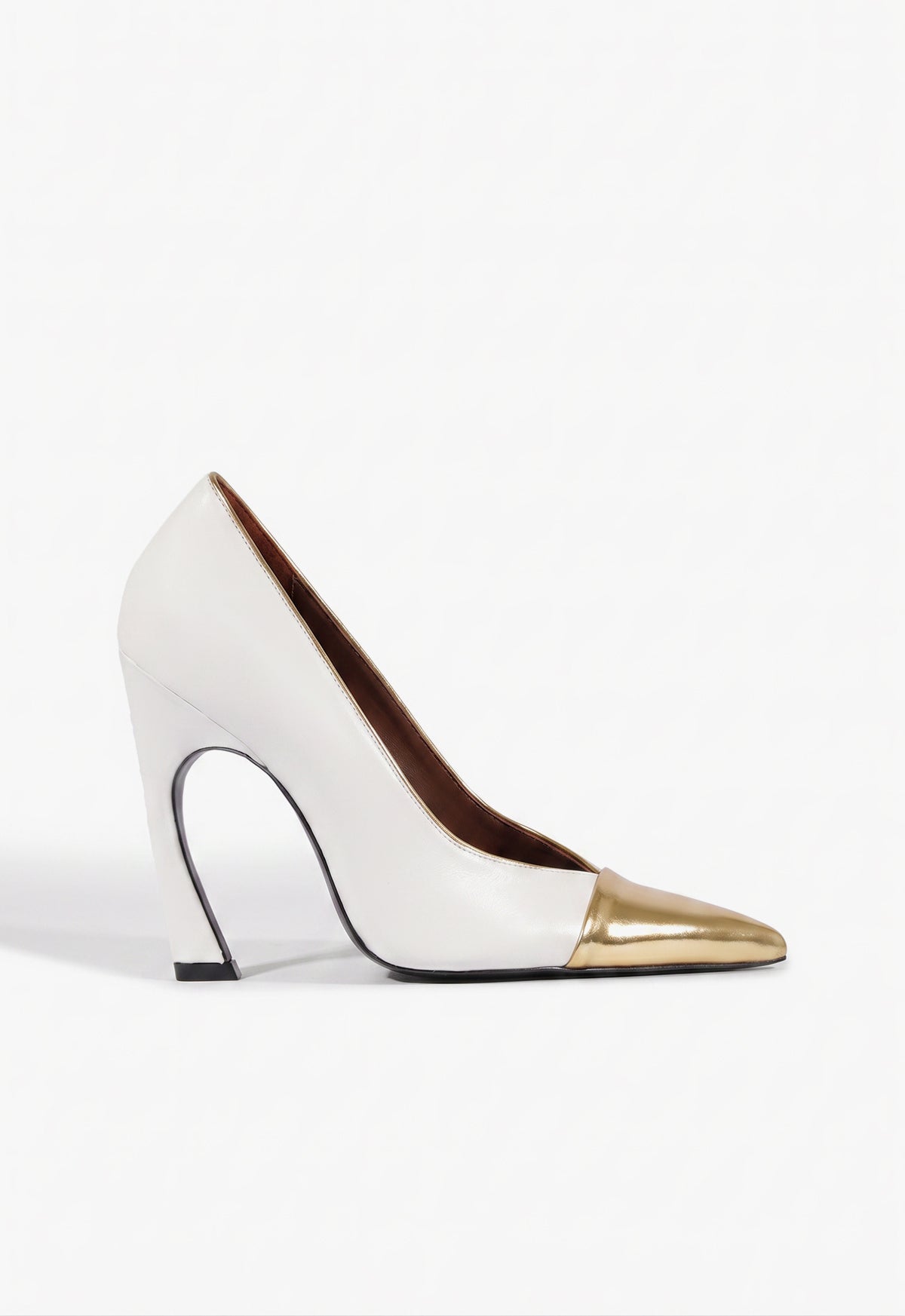 Lexi Leather Pump 5 White Leather - Schutz Shoes