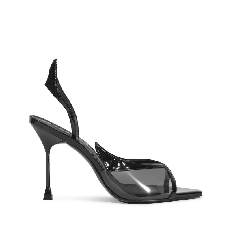 Zya Sling Patent Leather Sandal Sandals Pre Fall 24 5 Black Patent Leather - Schutz Shoes