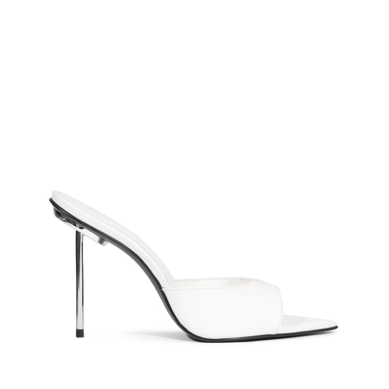 Michella Mule Patent Leather Sandal Sandals Pre Fall 24 5 White Patent Leather - Schutz Shoes