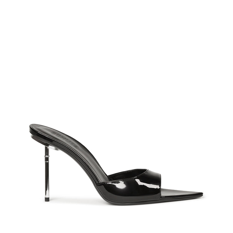 Michella Mule Patent Leather Sandal Sandals Pre Fall 24 5 Black Patent Leather - Schutz Shoes