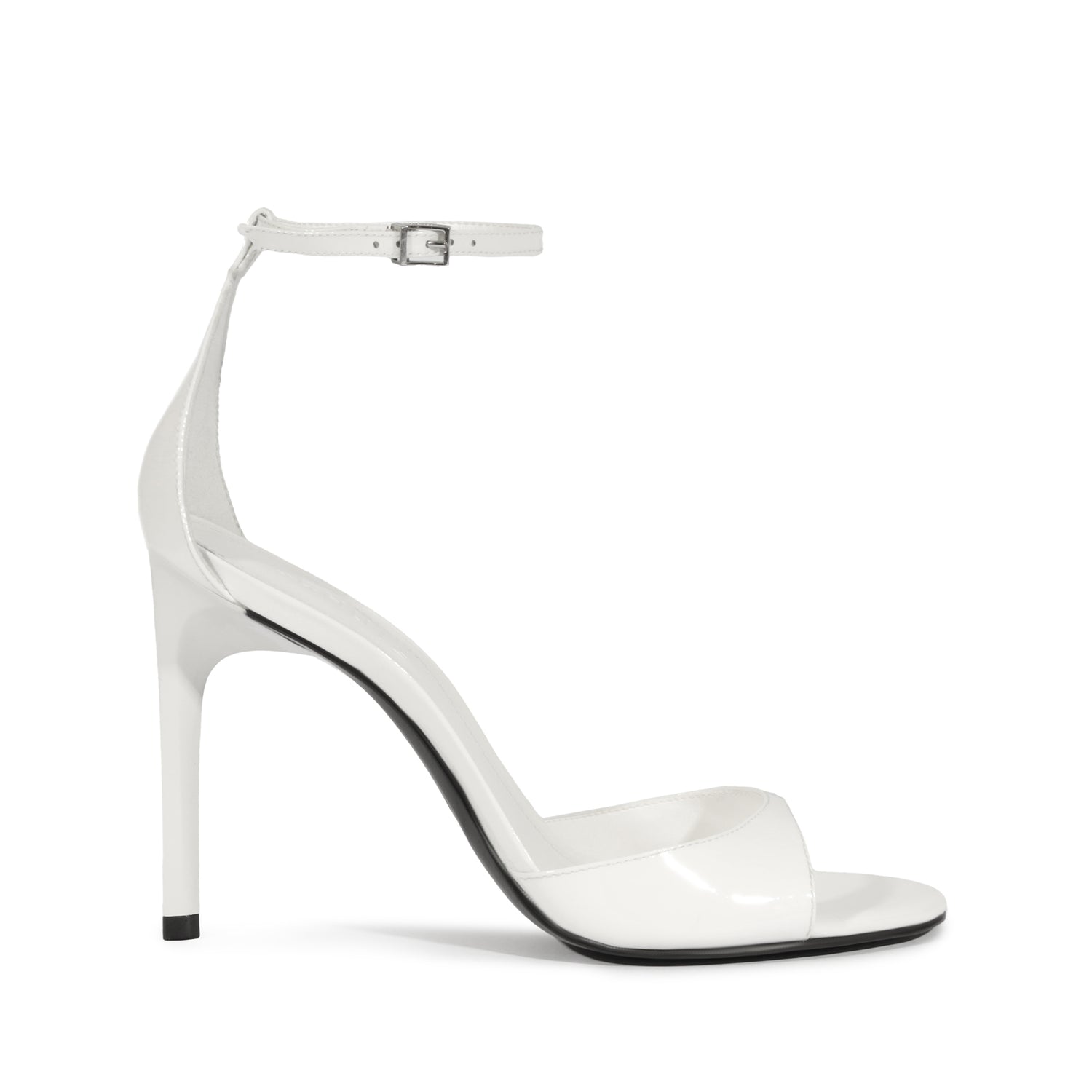 Scarlett Patent Leather Sandal Sandals Pre Fall 24 5 White Patent Leather - Schutz Shoes