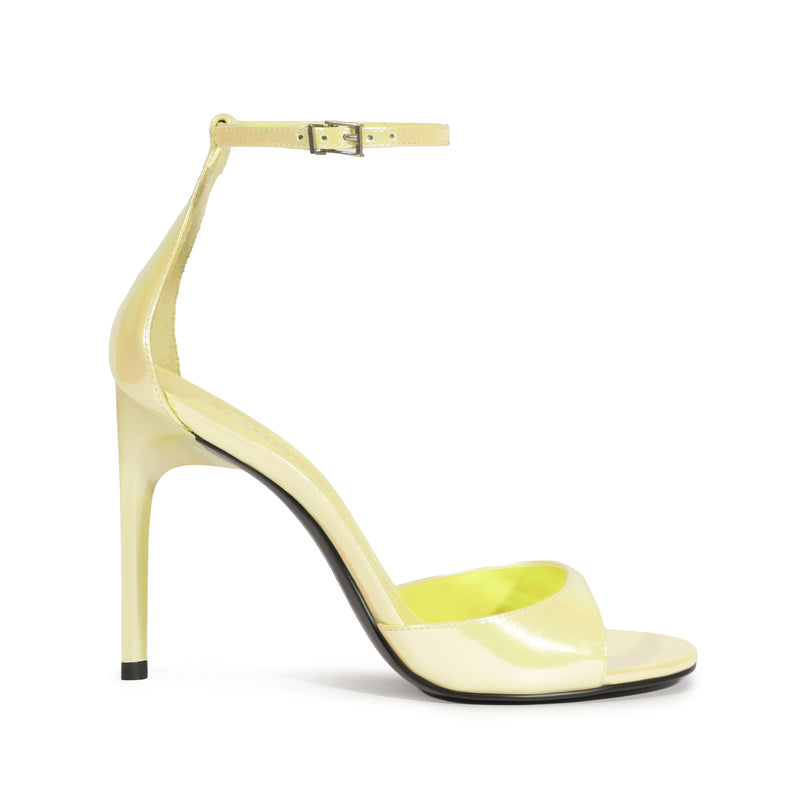 Scarlett Leather Sandal Sandals Pre Fall 24 5 Yellow Leather - Schutz Shoes