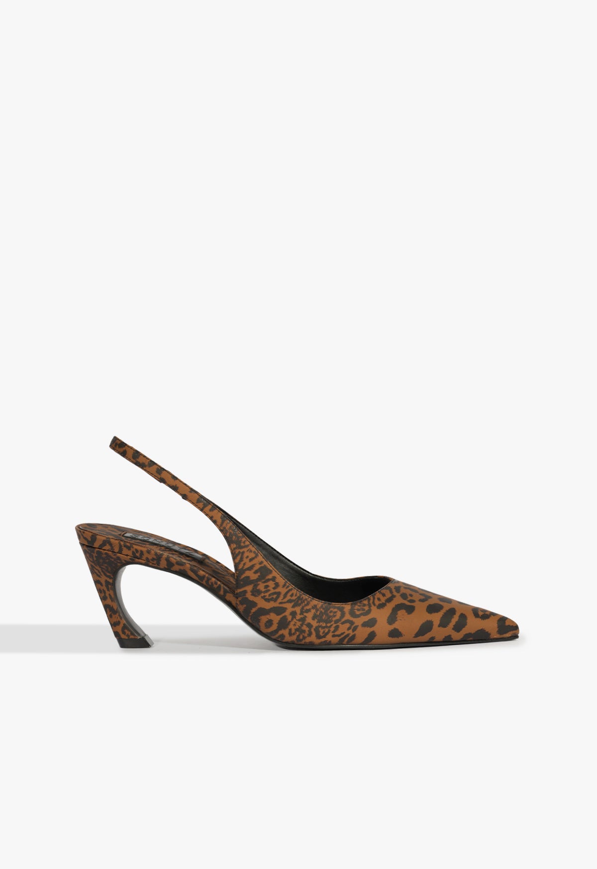 Lexi Sling Mid Pump Pumps Winter 24 5 Animal Print Leather - Schutz Shoes