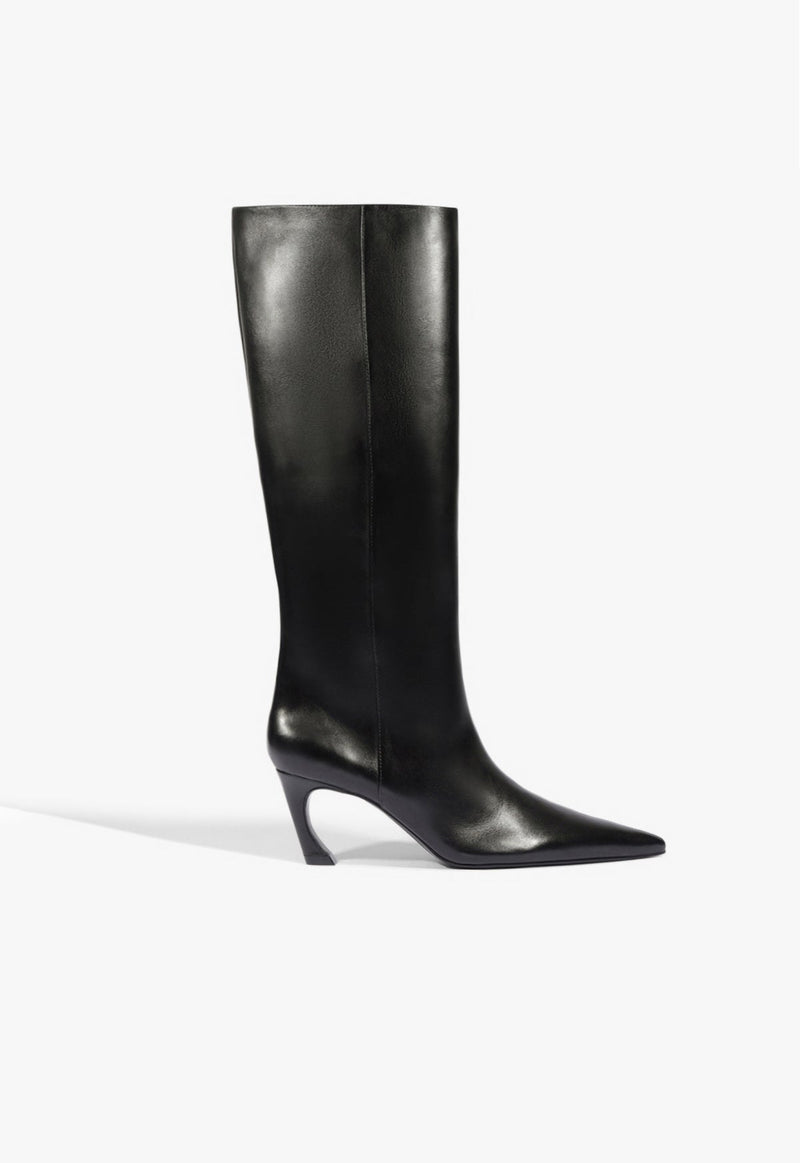 Lexi Mid Leather Boot NEW