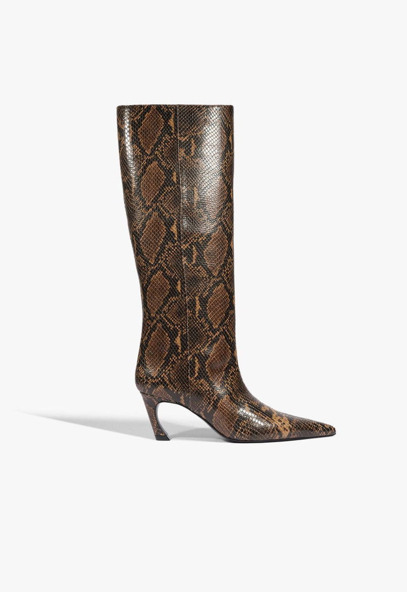 Lexi Mid Leather Boot NEW